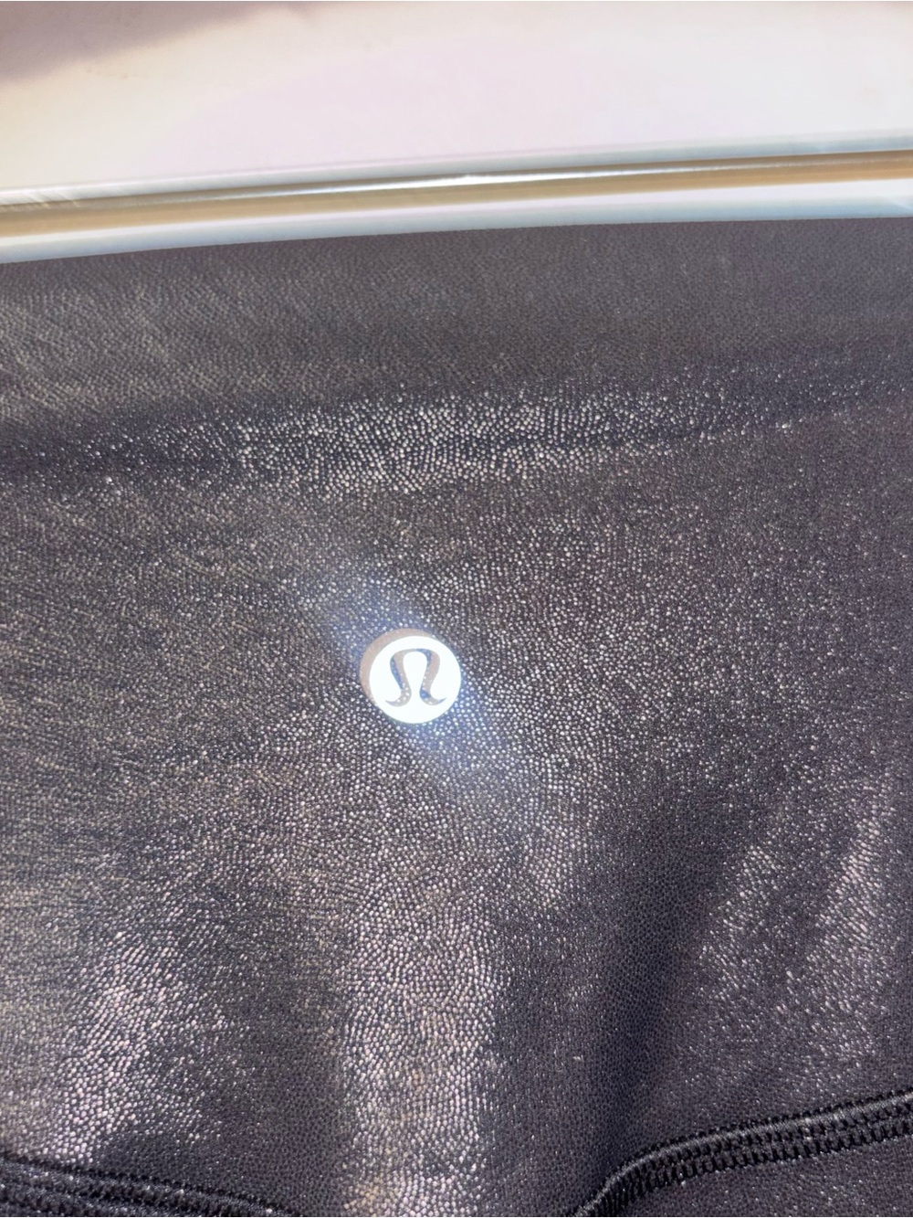 lululemon athletica Black High-Waist Shimmer Leggings - Picture 4 of 5